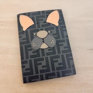 Fendi Fabric Frenchie Notebook